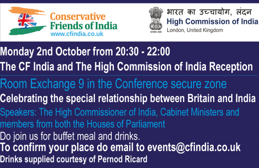 CF India Joint Conference Reception with The Indian High Commission
