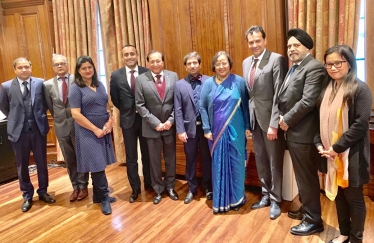CFIndia with Indian High Commissioner H.E Ruchi Ghanashyam